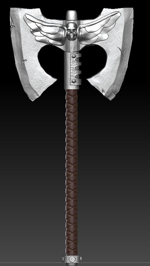 Space Marine Axe Mod